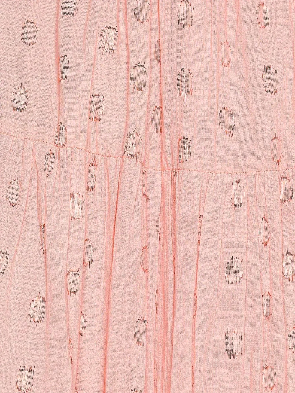 Karina Grimaldi Pauline Dot Dress Blush One Shoulder Midi Size Large - Picture 6 of 14
